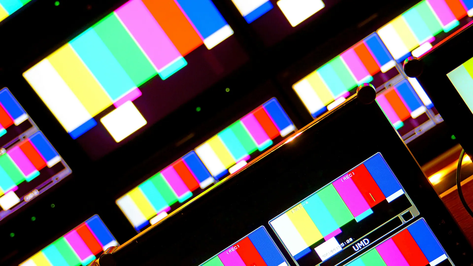 Broadcast colour bars